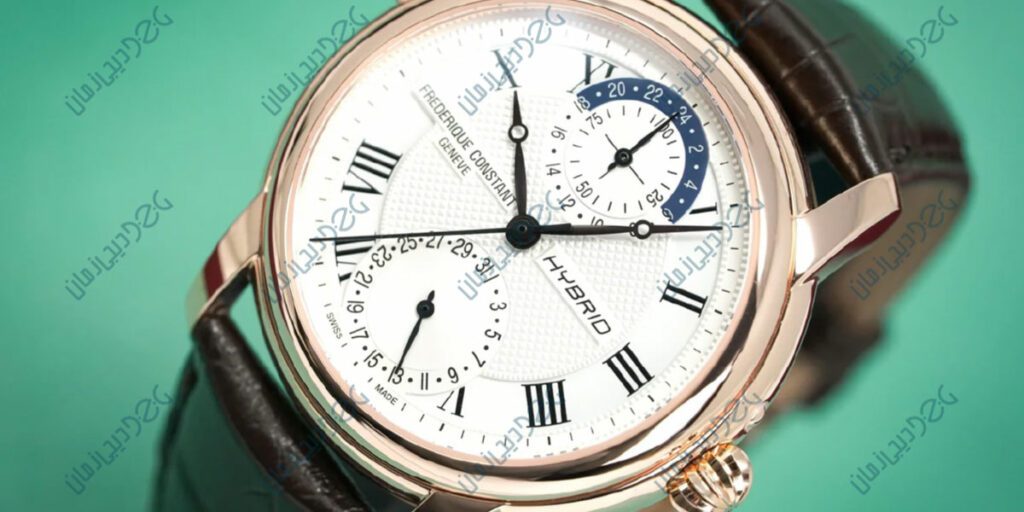 Frederique Constant Mens Classic Hybrid Manufacture Watch Rose Gold